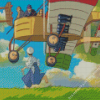 The Wind Rises Diamond Painting