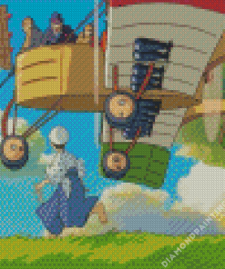 The Wind Rises Diamond Painting