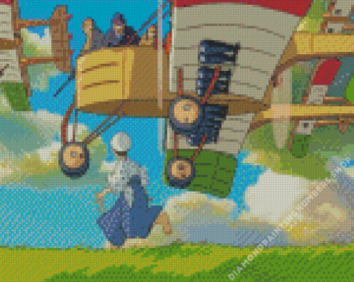 The Wind Rises Diamond Painting