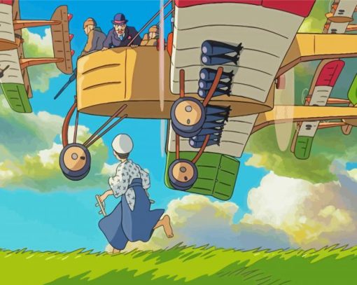 The Wind Rises Diamond Painting