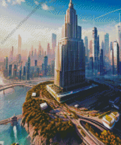 Utopia City Diamond Painting