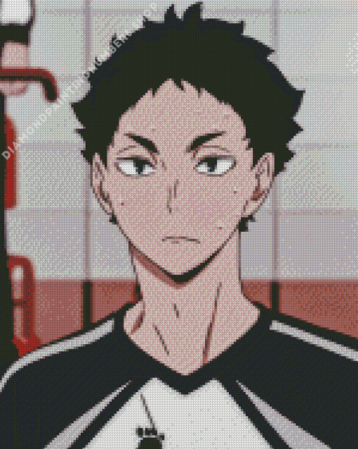 Akaashi Keiji Diamond Painting