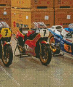 Barry Sheene Suzuki Diamond Painting