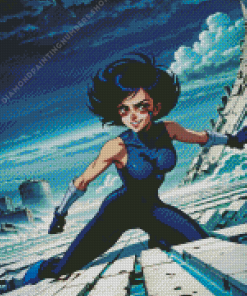 Battle Angel Alita Diamond Painting