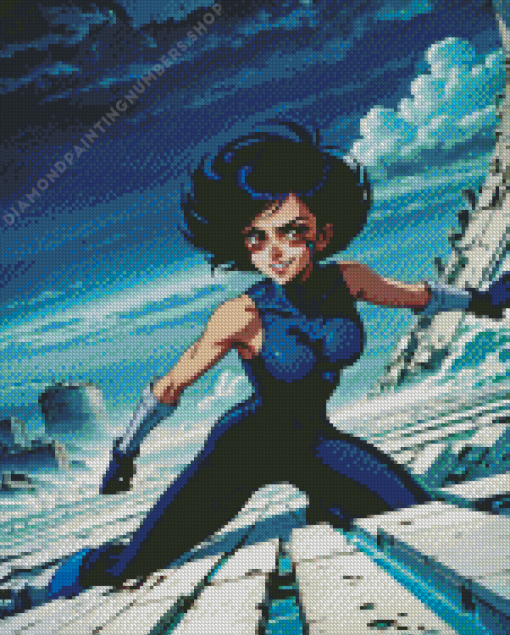 Battle Angel Alita Diamond Painting