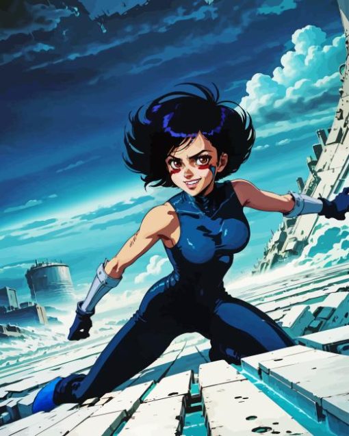 Battle Angel Alita Diamond Painting