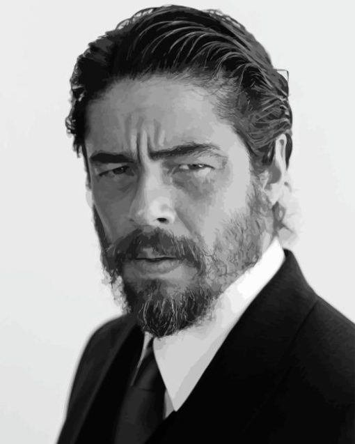 Benicio Del Toro Diamond Painting