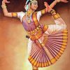 Bharatanatyam Dancer Diamond Painting