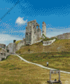 Brownsea Corfe Castle Diamond Painting