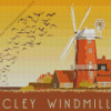 Cley Windmill Poster Diamond Painting