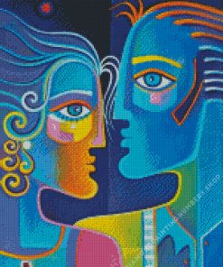 Cubism Couple Diamond Painting