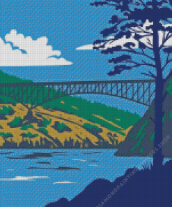 Deception Pass Diamond Painting