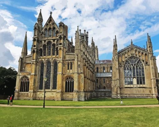 England Ely Cathedral Diamond Painting