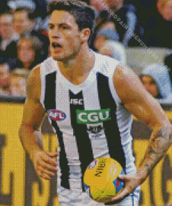 Jack Crisp Collingwood Diamond Painting