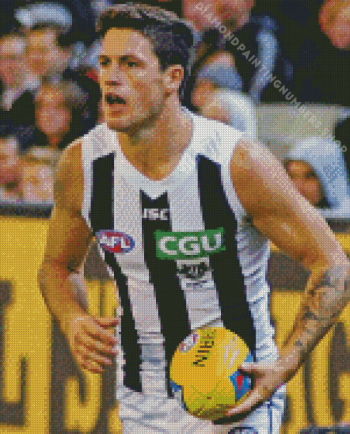 Jack Crisp Collingwood Diamond Painting