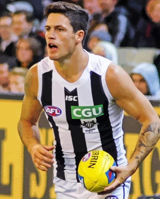 Jack Crisp Collingwood Diamond Painting