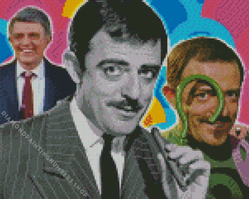 John Astin Collage Diamond Painting