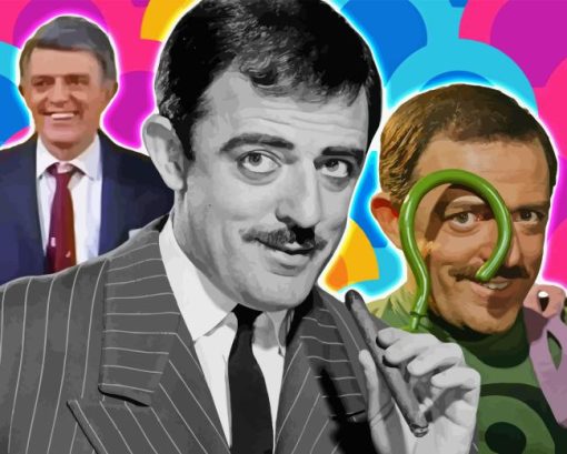 John Astin Collage Diamond Painting