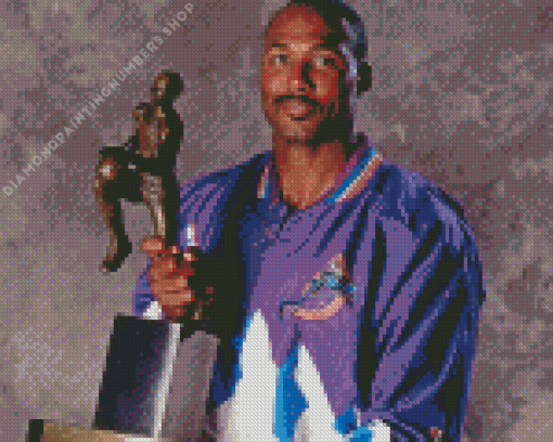 Karl Malone Diamond Painting