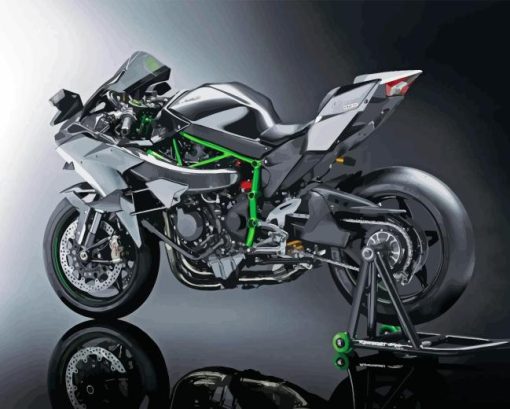 Kawasaki H2r Diamond Painting