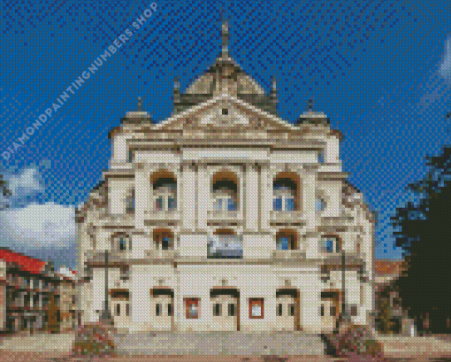 Kosice Theatre Diamond Painting