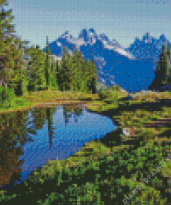 Lake Alpine Diamond Painting