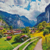 Lauterbrunnen Diamond Painting