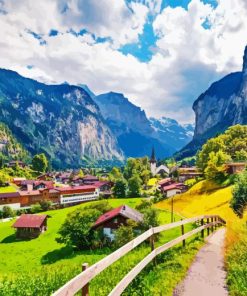 Lauterbrunnen Diamond Painting