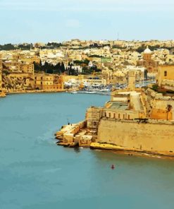 Malta Harbor Diamond by numbers