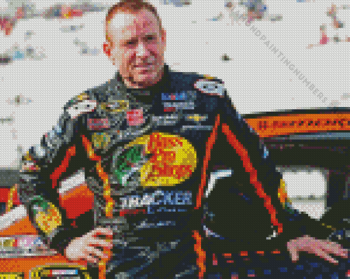 Mark Martin Diamond art