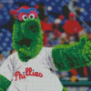 Phillie Phanatic Diamond Painting