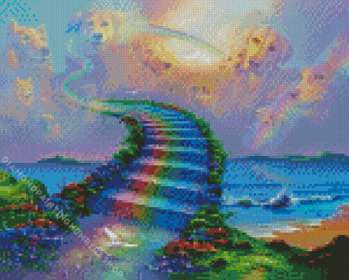 Rainbow Bridge Diamond Painting