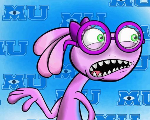 Randall Boggs Monster University Diamond Painting