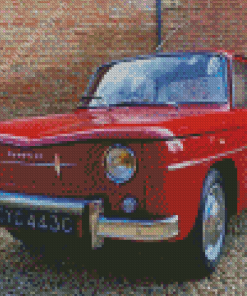 Renault 8 Car Diamond art