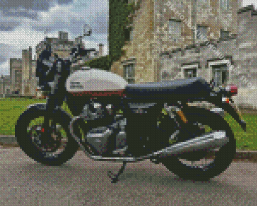 Royal Enfield Interceptor Diamond Painting