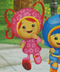 Team Umizoomi Diamond Painting