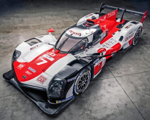 Toyota lmp1 Diamond by numbers