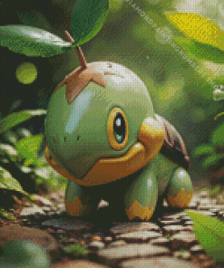 Turtwig Diamond by numbers