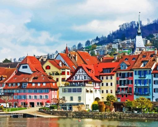 Zug Switzerland Diamond Painting