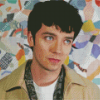 Asa Butterfield Diamond Painting