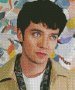 Asa Butterfield Diamond Painting