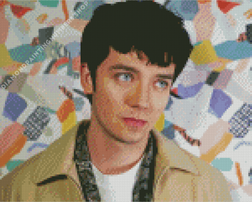 Asa Butterfield Diamond Painting