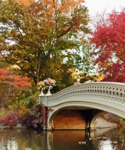 Bow Bridge Diamond art