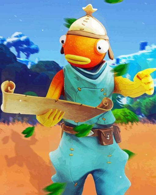 Fortnite Fishy Diamond Painting