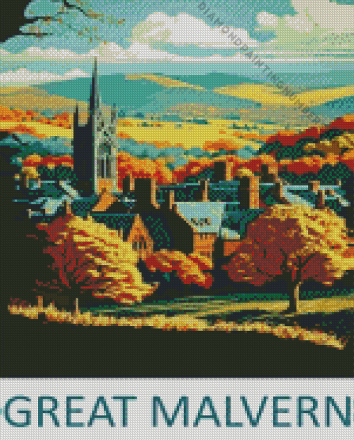 Great Malvern England Diamond Painting