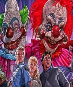 Killer Klowns From Outer Space Film Diamond art