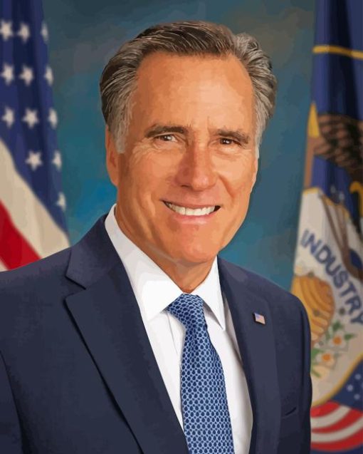 Mitt Romney Diamond Painting