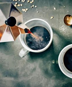 Moka Pot Diamond Painting