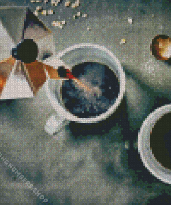 Moka Pot Diamond Painting