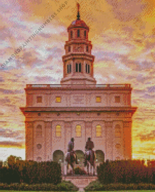 Nauvoo Temple Diamond Painting